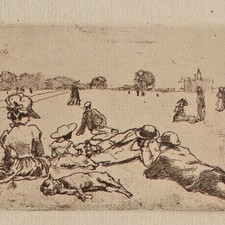 Emil Orlik Hydepark London