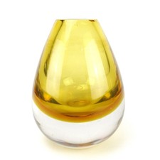 Sommerso Glas Vase Murano