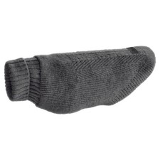 Hunter Hundepullover Genf Anthrazit für Hunde - warmer Strickpullover 