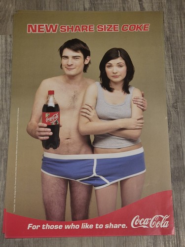 Coca cola werbeplakat its good - its,