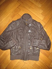 Jacke Leder Lederjacke Damen
