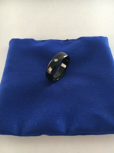 Wolfram damen ring mit - wolfram, diamant