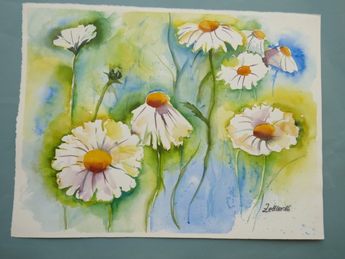 Aquarelle original signiert - aquarelle,