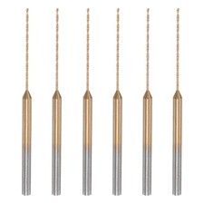 6x Mini Spiralbohrer 0.6mm