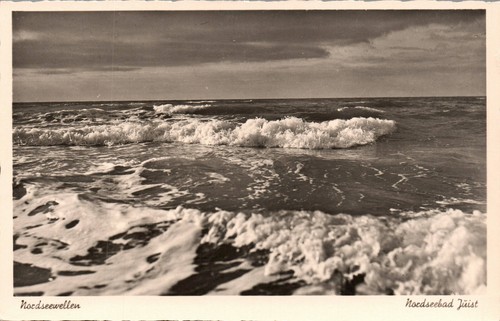 Juist nordseebad strand - ak,