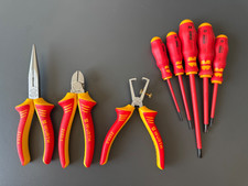 Würth VDE Schraubendreher Zangensortiment Kombi IEC 6090  Seitenschneider