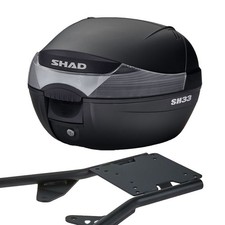 SHAD Topcase inklusive Gepäckträger (für: Yamaha Aerox 50 SA14 - 2 Takt 02-12 )