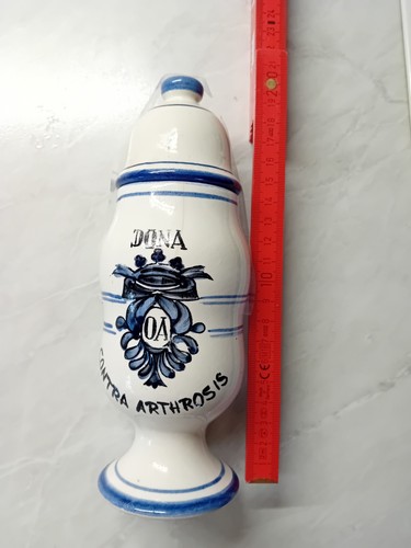 Apothekergefäß dona contra - apothekergefäß,