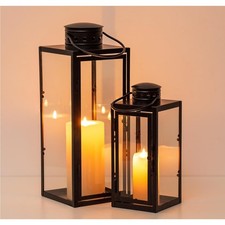 Laternen Set Schwarz