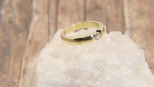 Brillantring 585 gelbgold - brillantring,