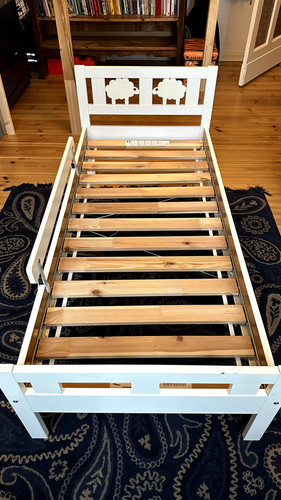 Ikea kinderbett kritter weiß - kinderbett,