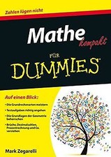 Mathe kompakt für Dummies (Fur Dummies) von Zegarel... | Buch | Zustand sehr gut