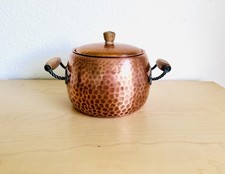 Vintage Kupfer Kochtopf Großer Alter Kupfer Topf von Stöckli Nestal Schweiz