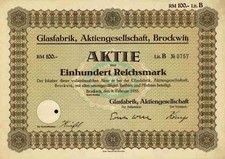 Glasfabrik Brockwitz Dresden