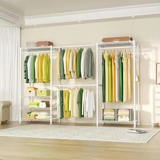 Schwerlast Kleiderständer Kleiderstange Metall Kleiderschrank Garderobenständer