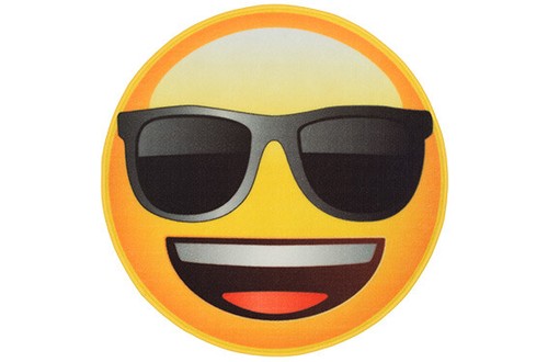 Smily emoji face sonnenbrille - ,