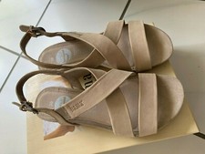BAMA Sandalen Gr. 38 beige NEU