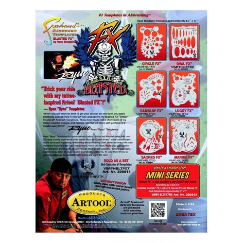Artool blasted complete set - blasted,