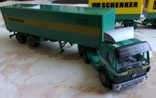 Herpa Mercedes Benz Sk 2684 Schenker Auflieger mit CONTAINER H0