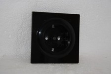 Gira S-Color Steckdose Blende in schwarz