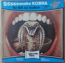 Super 8: "Ssssssnake Kobra" (Piccolo-Film, 120m,color, Ton)