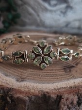 Vintage Armband mit Peridot