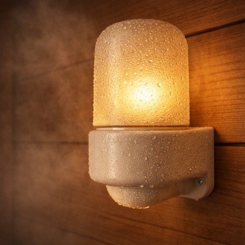 Porzellan sauna wandleuchte - porzellan,