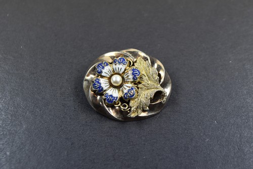 Biedermeier brosche wohl - biedermeier,