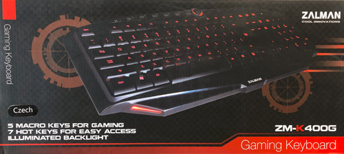 Zalman gaming keyboard - zalman,