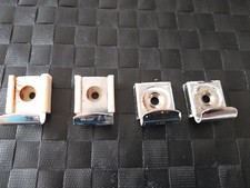 4 Stück Spiegelklammern, Spiegelhalter für schwere Spiegel