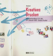  Benutzerhandbuch Hewlett Packard HP DeskJet 690C Kreatives Drucken nbenutzt