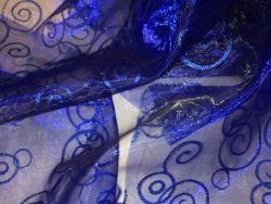 Organza glitzer fantasy in - ,