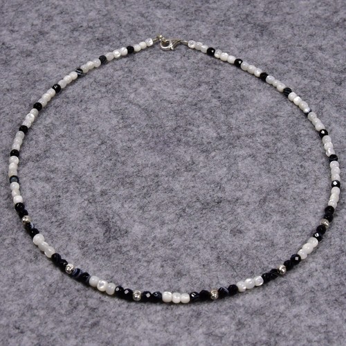 Achat halskette 925er silber - 925er,