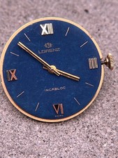 #1574 LORENZ CAL. 7000 PESEUX HANDAUFZUG UHRWERK  MOVEMENT MECHANISM WERK