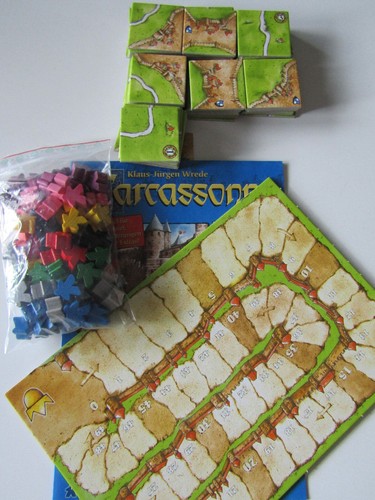 Carcassonne schicksalsrad - carcassonne,