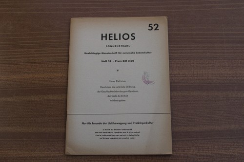 Helios sonnenstrahl heft - heft, nr