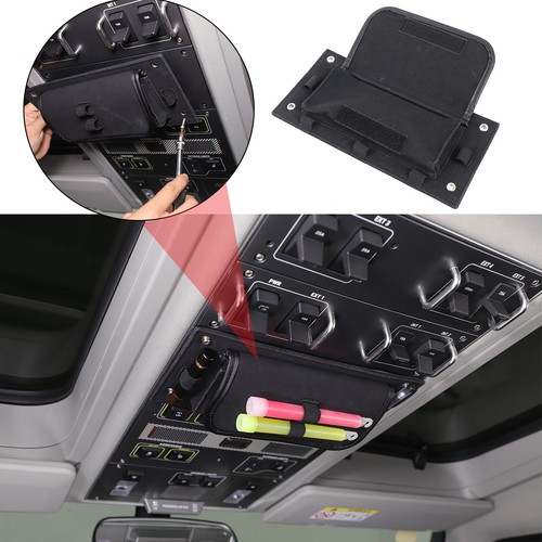Overhead roof storage bag - roof, tray