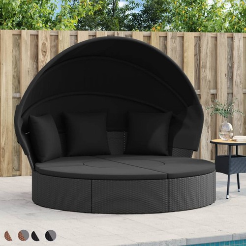 Poly rattan sonneninsel mit - poly,