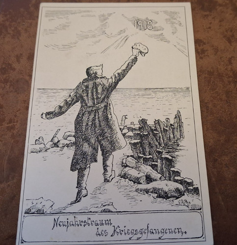 Neujahrstraum des - ak,