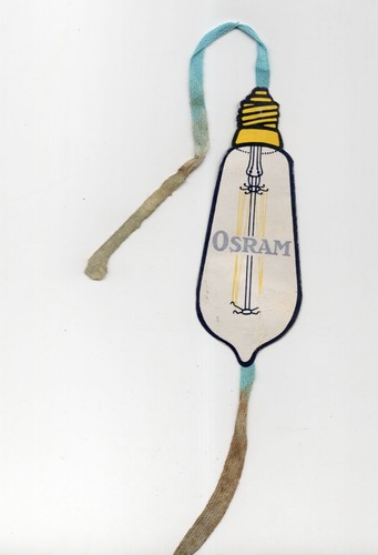 Altes osram lesezeichen - altes,