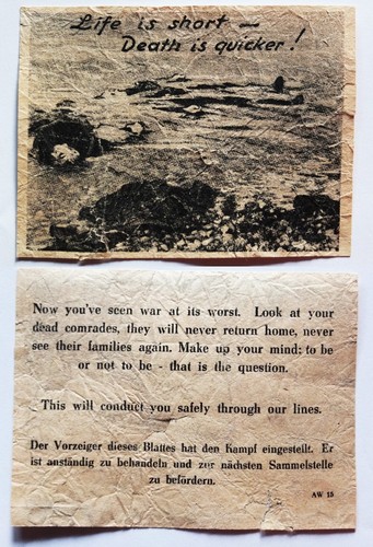1945 wehrmacht flugblatt - 1945,