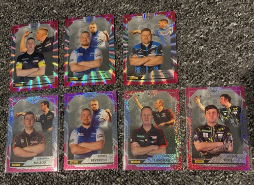 Darts panini pdc pink laser - darts,