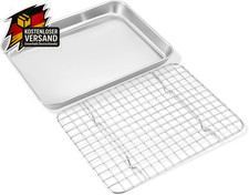 Backblech mit Abkühlgitter