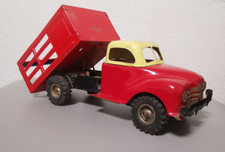 Gama Blechauto Lkw Kipper mit Uhrwerkantrieb Vintage Made in Western Germany