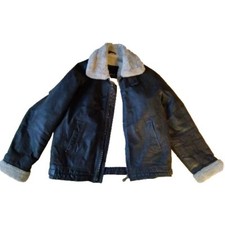 Winter-Lederjacke Männer