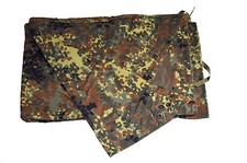 BW Bundeswehr Zeltbahn flecktarn gebraucht Zelt 