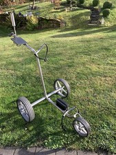TiCad Goldfinger Titan Elektotrolley mit Schirmhalter und Scorekartenhalter TOP