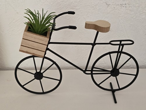 Deko fahrrad holz metall - fahrrad,