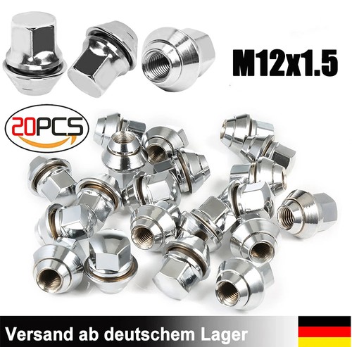 20x m12x1 bolzen radmuttern - 20x,