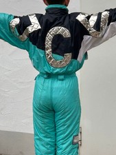 Skioverall Damen PROLINE 90er Jahre Gr. XS Retro